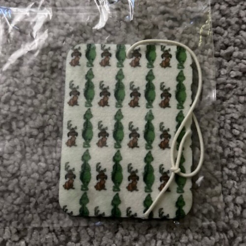 The Grinch Unscented Car Air Freshener - NWT (1 for $6 or 2/$10)